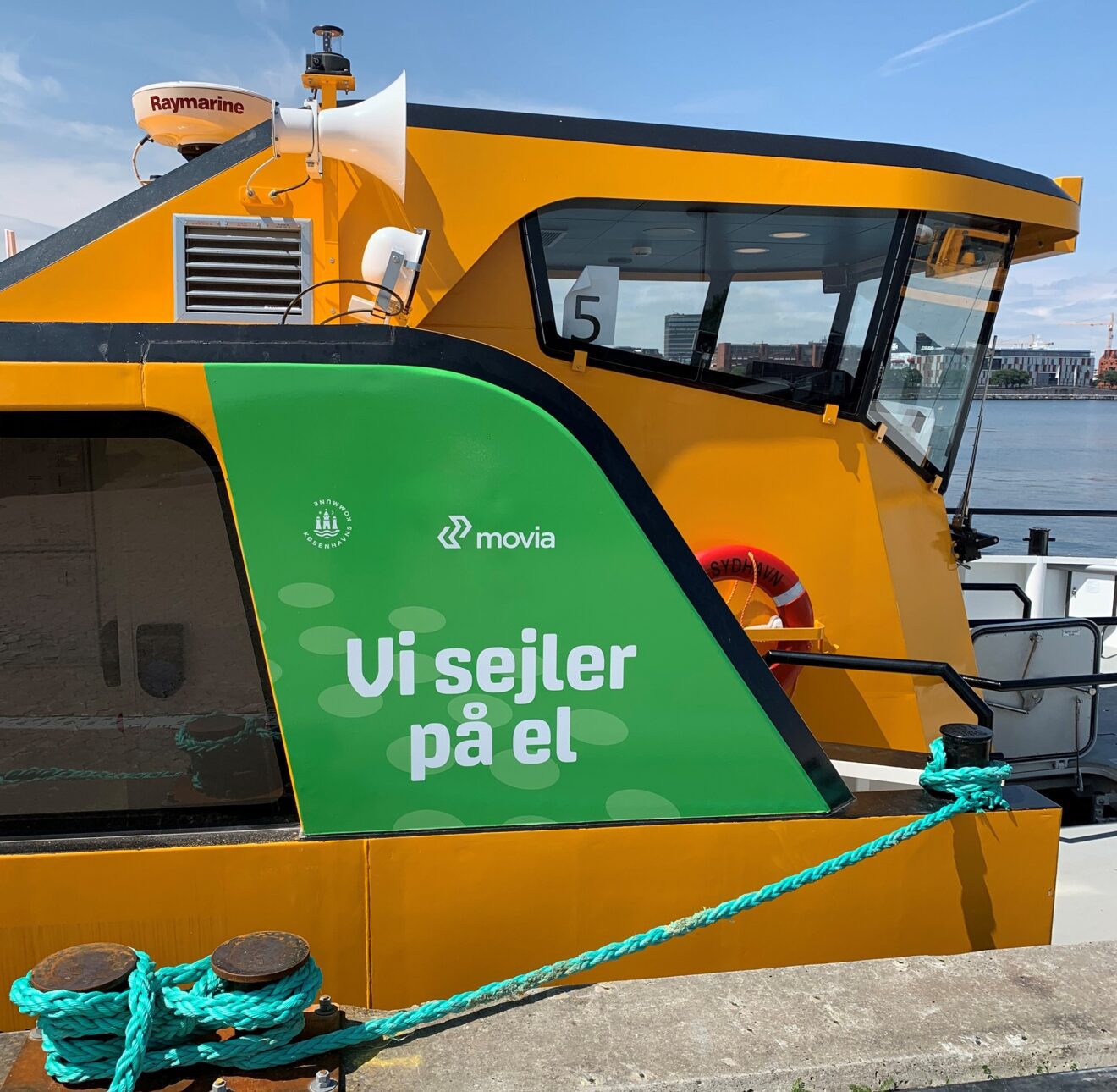 Havnebussen sejler fremover også til Islands Brygge Syd og Enghave Brygge