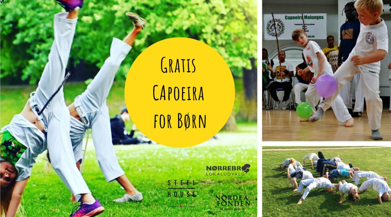 Gratis capoeira børnetræning - Mulher na roda