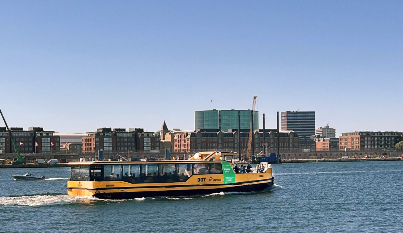 Rekordår for de gule havnebusser i Københavns Havn: 1 mio. sejlede med i 2024